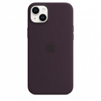 Чехол Silicone Case для iPhone 14, силикон, "тёмно-фиолетовый"