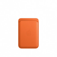 Кожаный кошелёк для iPhone 14 Pro с MagSafe, "оранжевый"