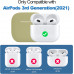 Армейский зелёный силиконовый чехол Protective Silicone для AirPods 3