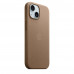 Накладка Apple FineWoven Case с MagSafe для iPhone 15, коричневый