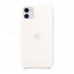 Белый силиконовый чехол для iPhone 11 Silicone Case