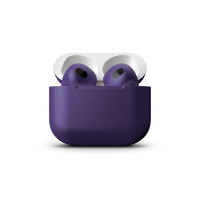 Наушники Apple AirPods 3 Custom Edition, фиолетовые матовые