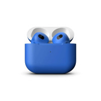 Наушники Apple AirPods 3 Custom Edition, ярко-синие матовые