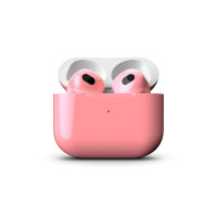 Наушники Apple AirPods 3 Custom Edition, розовые глянцевые