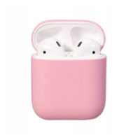 Чехол Apple AirPods Soft Touch (розовый)