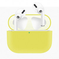 Силиконовый чехол Apple AirPods Pro (жёлтый) 