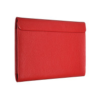 Чехол-конверт Alexander для MacBook 12, кожа, классика, красный