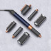 Стайлер Dyson Airwrap HS05 Complete (Prussian Blue/Rich Copper), сумка-чехол синего цвета