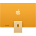 Apple iMac 24" Retina 4,5K, (M1 8C CPU, 8C GPU), 16 ГБ, 512 ГБ SSD, жёлтый