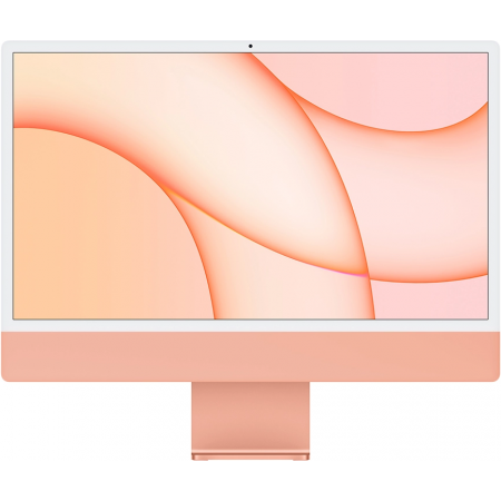 Apple iMac 24" Retina 4,5K, (M1 8C CPU, 8C GPU), 16 ГБ, 2 ТБ SSD, оранжевый