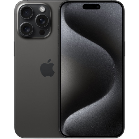 Apple iPhone 15 Pro Max, 1 ТБ, титановый чёрный